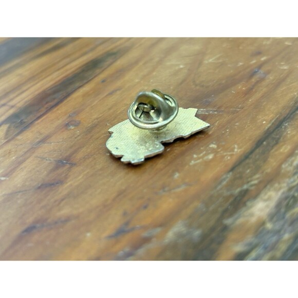 Martial Arts Gold Tone Vintage Lapel Pin 1” Vintage 80s Tie Tack Fitness Karate - Picture 6 of 7